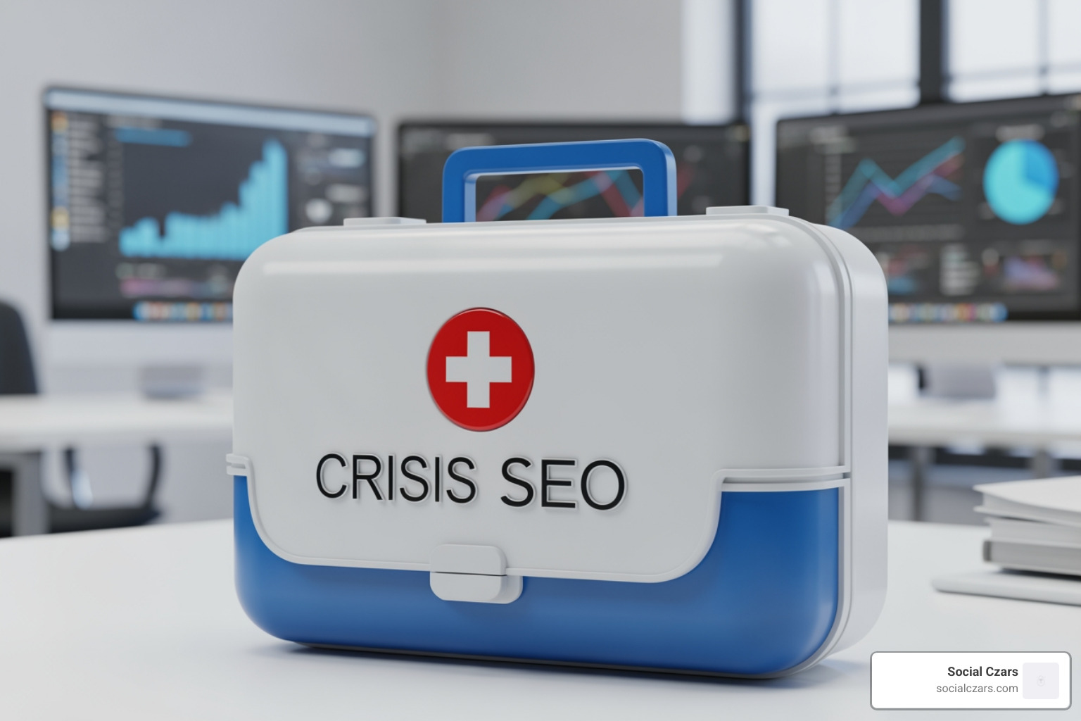 first aid kit labeled Crisis SEO - Crisis SEO for Bad Reviews first aid kit labeled Crisis SEO - Crisis SEO for Bad Reviews