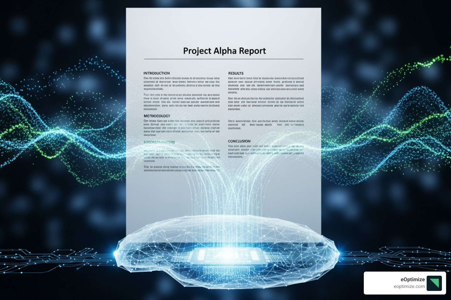 Well-structured article with clear headings and data being fed into an AI model - best tools for tracking brand visibility in ai search results