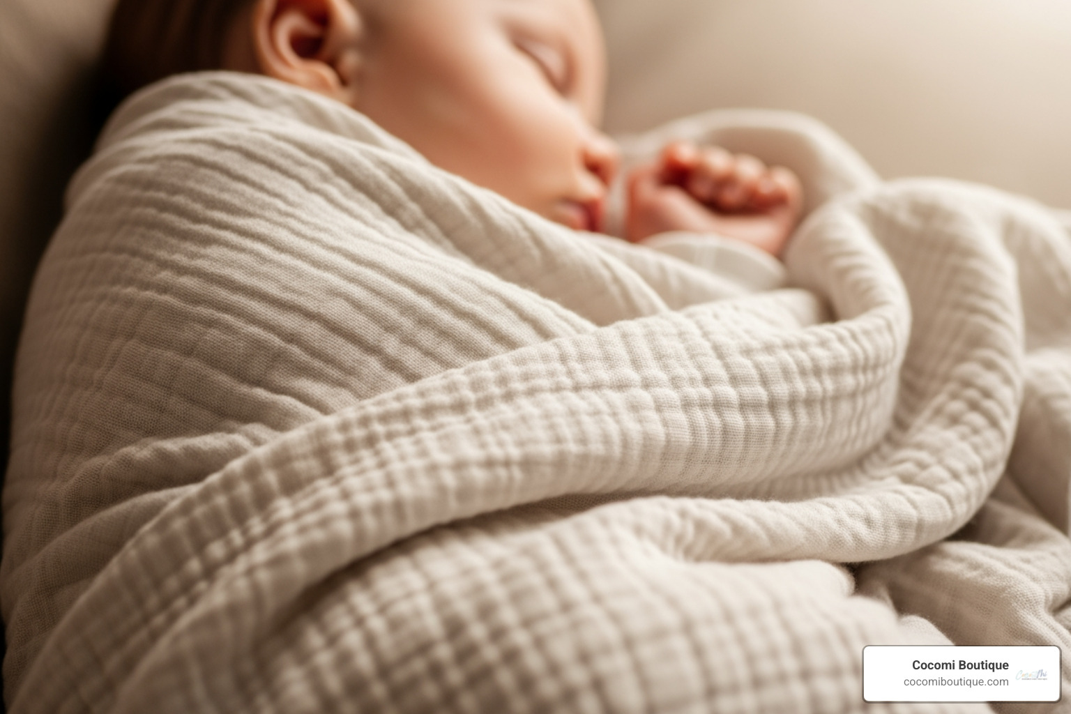 muslin baby blanket