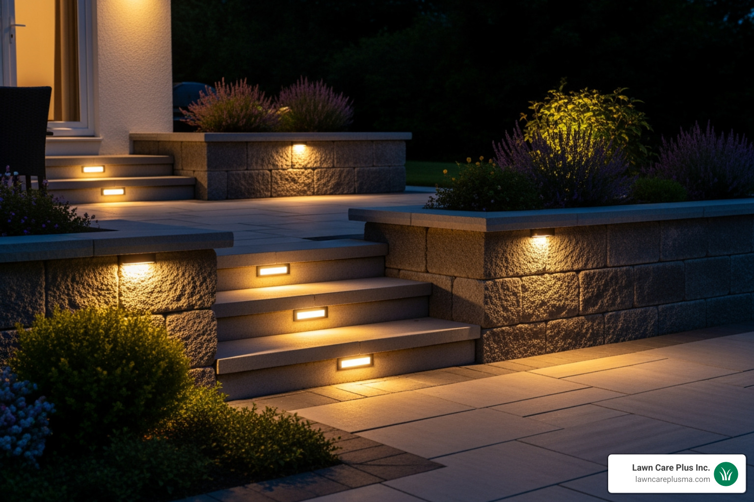 hardscape lighting - integral hardscape lighting
