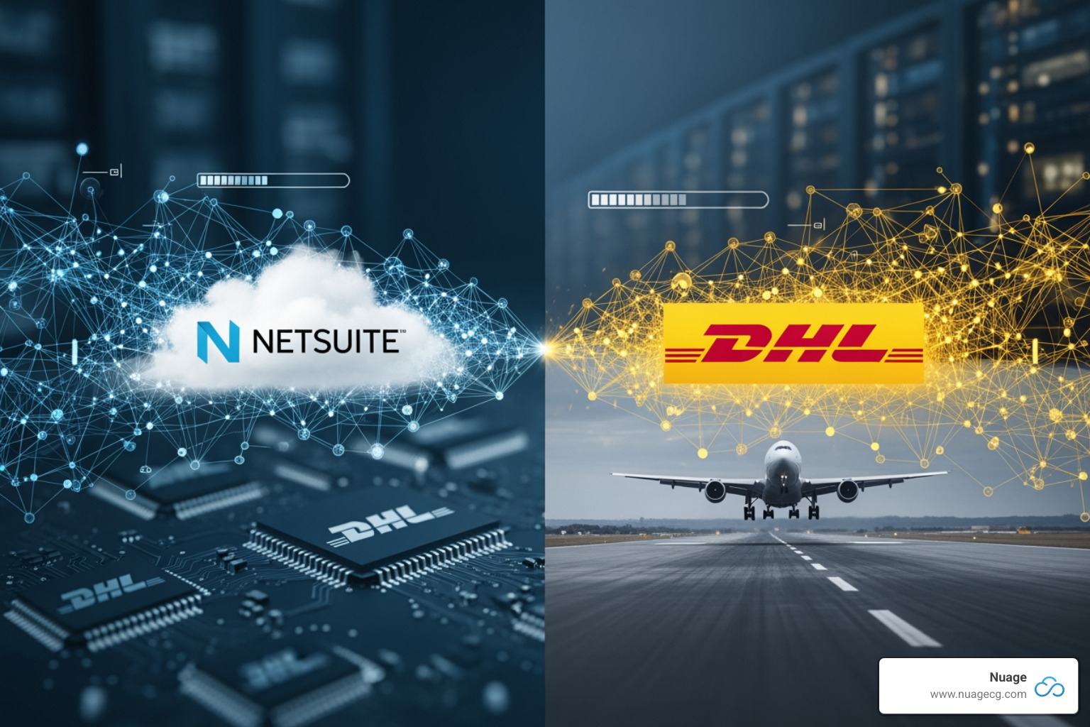 Dashboard showing improved shipping KPIs like 'Order-to-Ship Time' - netsuite dhl integration