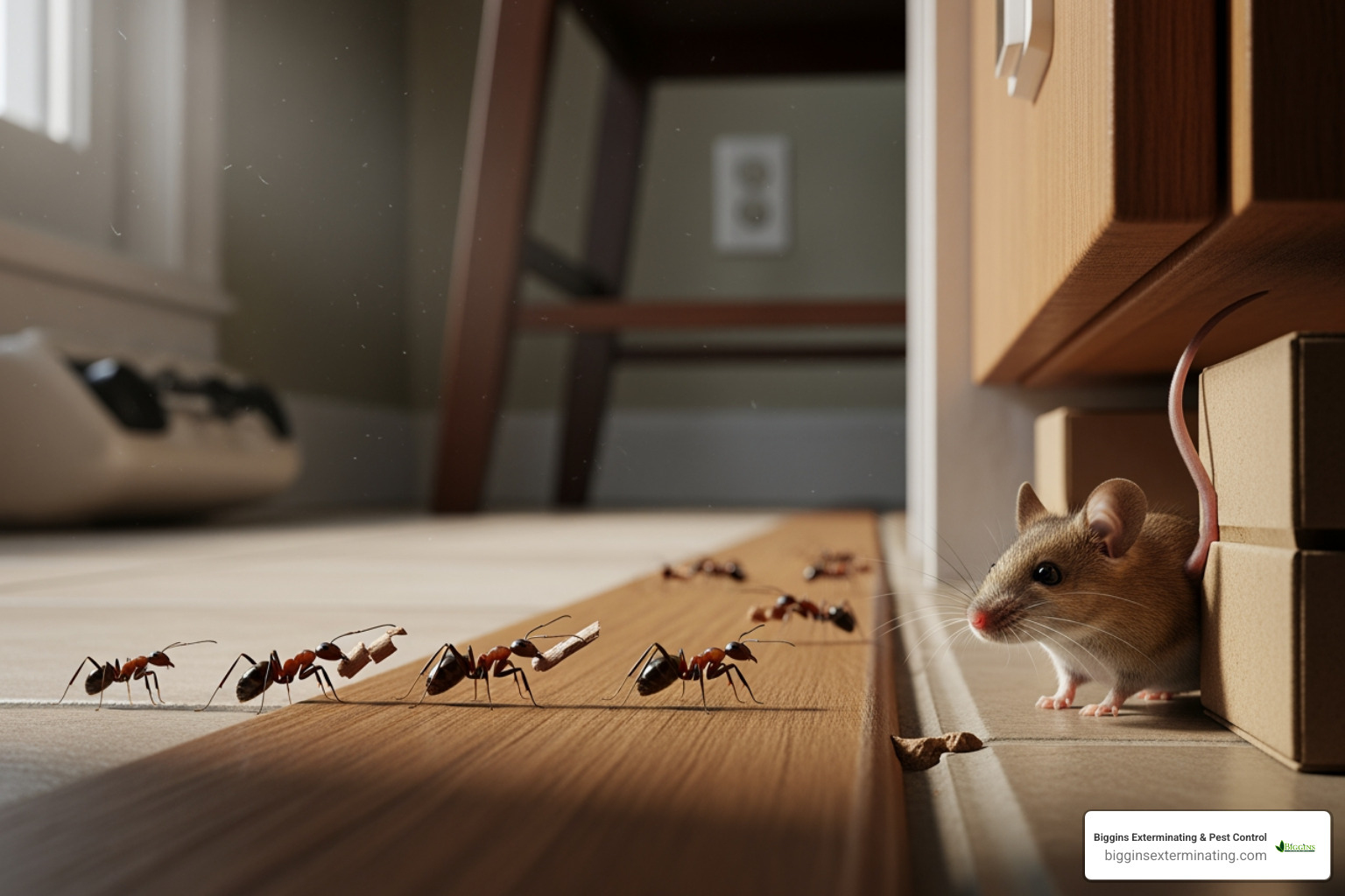 Common pests like carpenter ants and mice - Pest Control Methuen MA