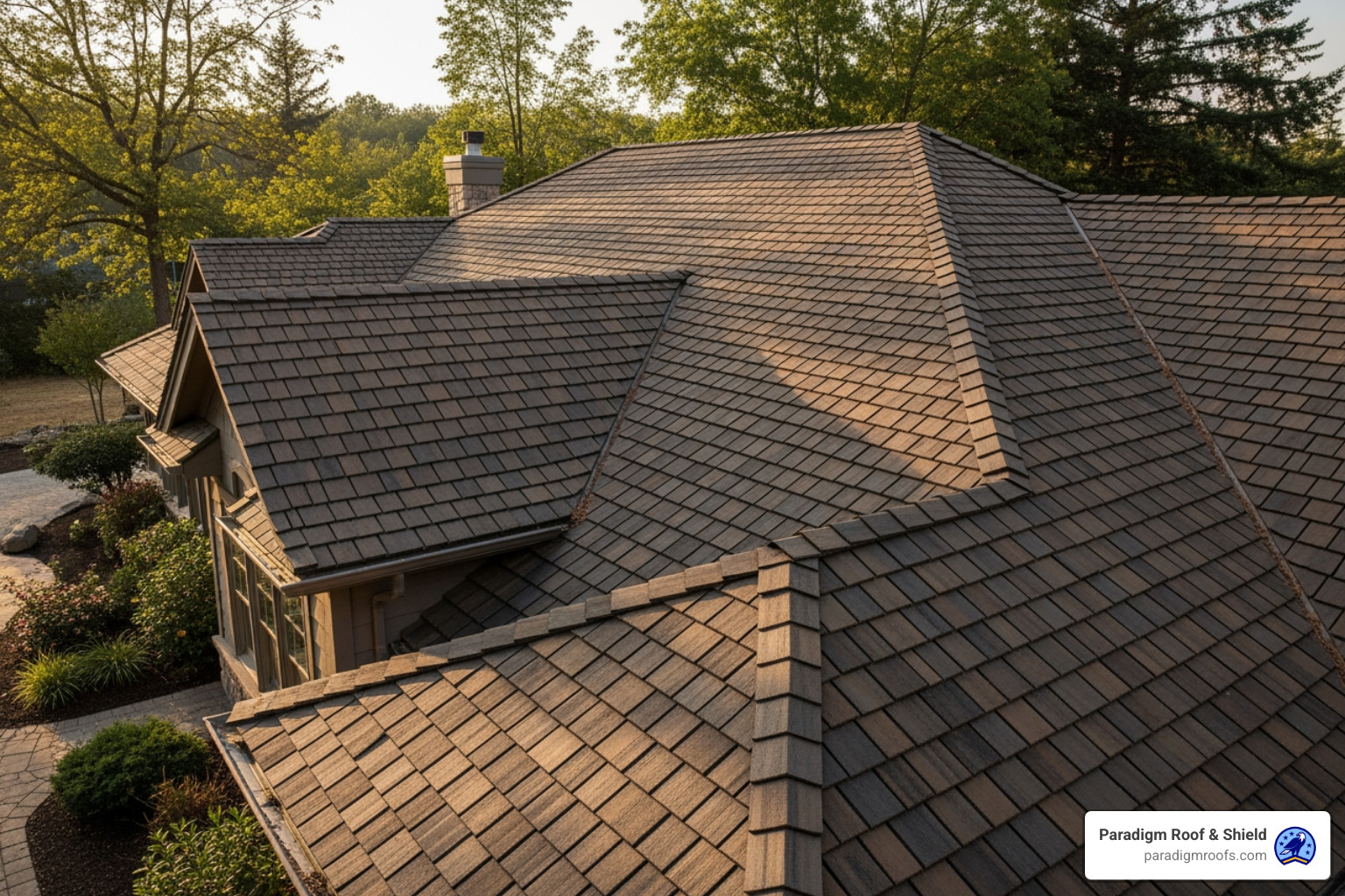 home with architectural shingles that mimic wood shake - architectural composition shingles home with architectural shingles that mimic wood shake - architectural composition shingles