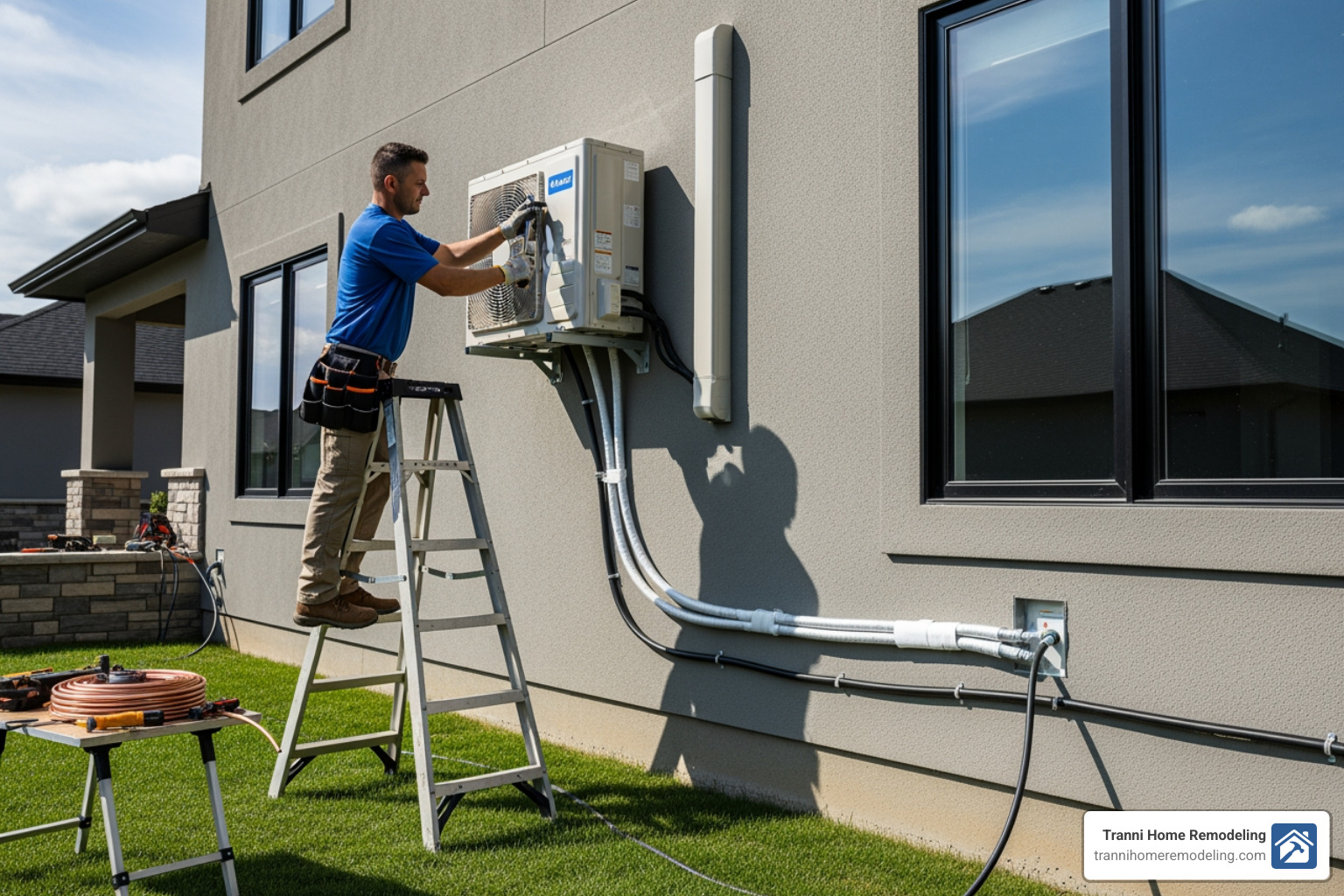 Ductless AC Installation