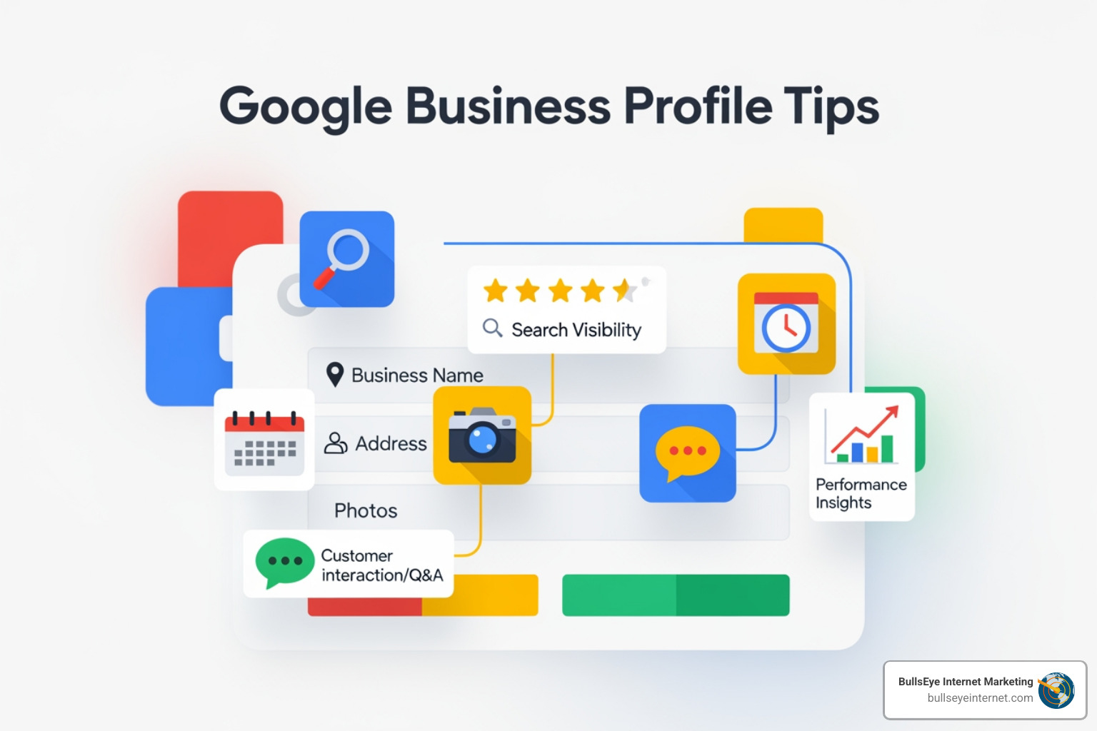 Comparison of unoptimized vs. optimized Google Business Profile - Google Business Profile tips