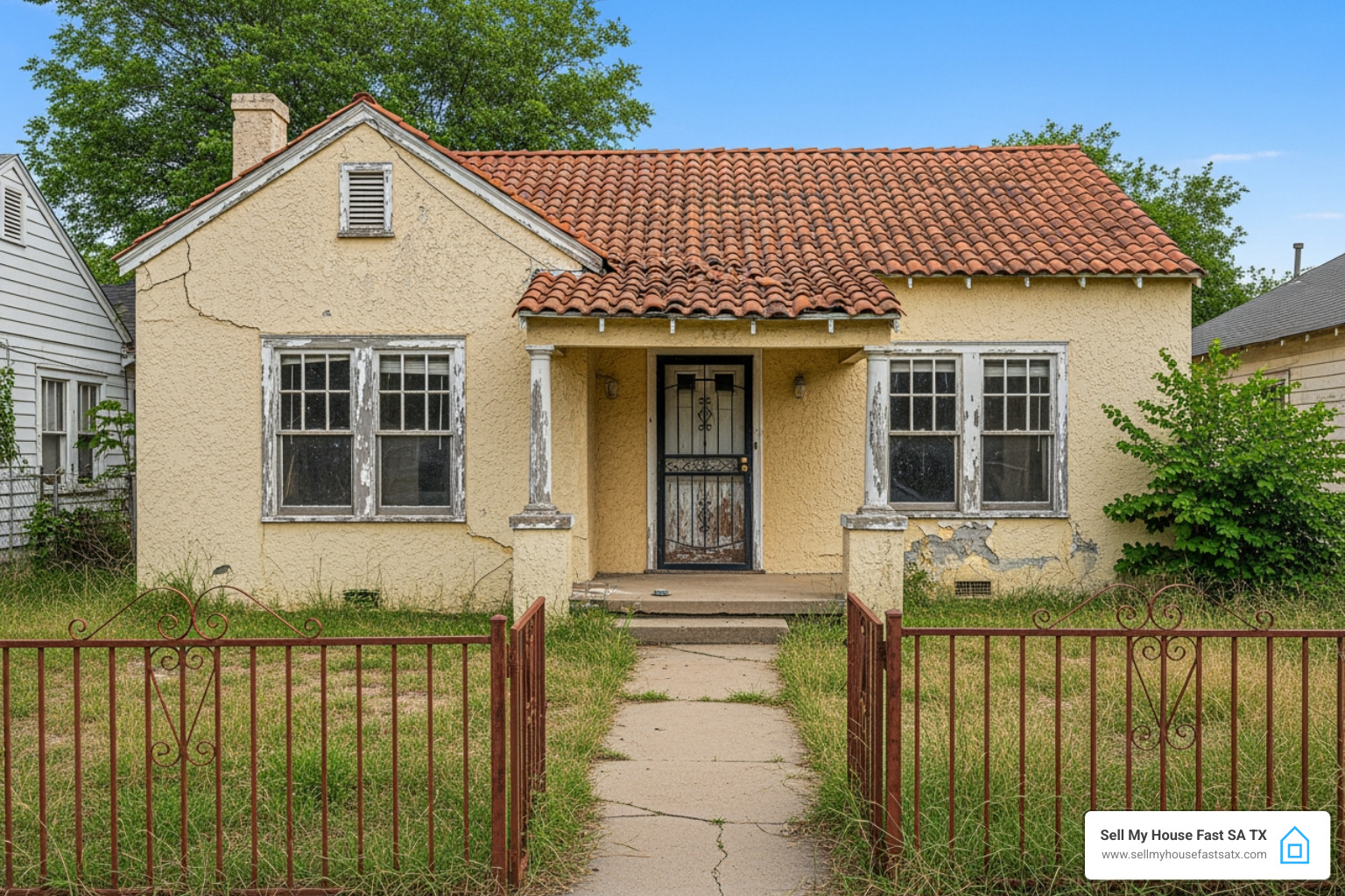 Distressed house in San Antonio - sell my house fast near me