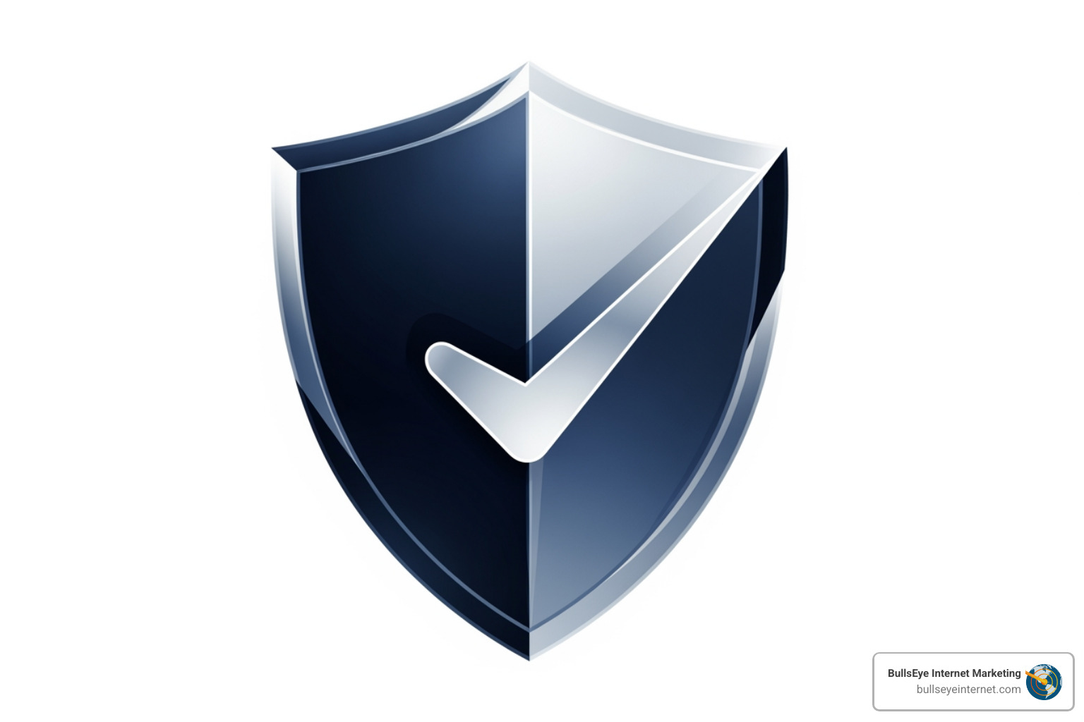 Shield icon labeled E-E-A-T - Generative SEO techniques Shield icon representing trust and expertise for Generative SEO and E-E-A-T.