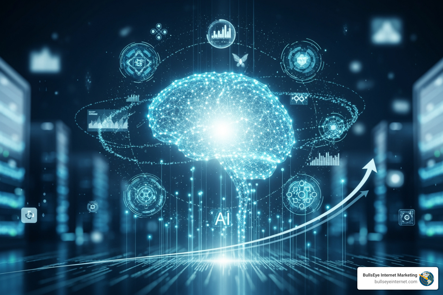 Image comparing a linear user journey in traditional SEO with blue links to a conversational, synthesized user journey in AI search with direct answers and citations - AI search optimization