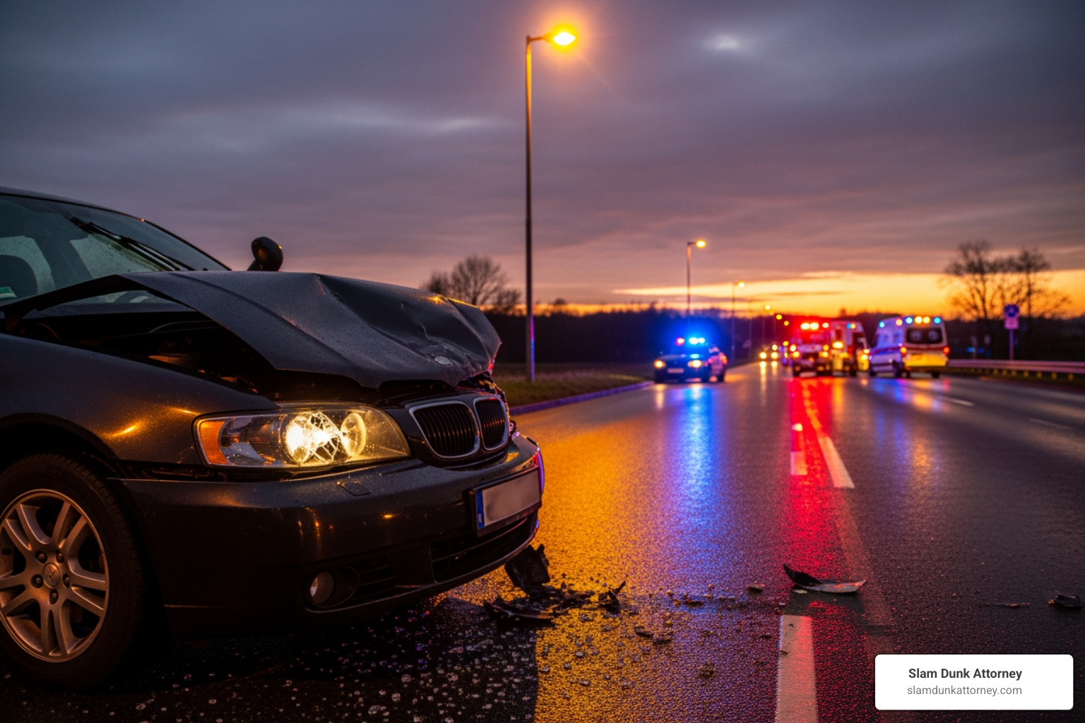 smartphone taking a picture of a license plate and insurance card - Car accident legal advice