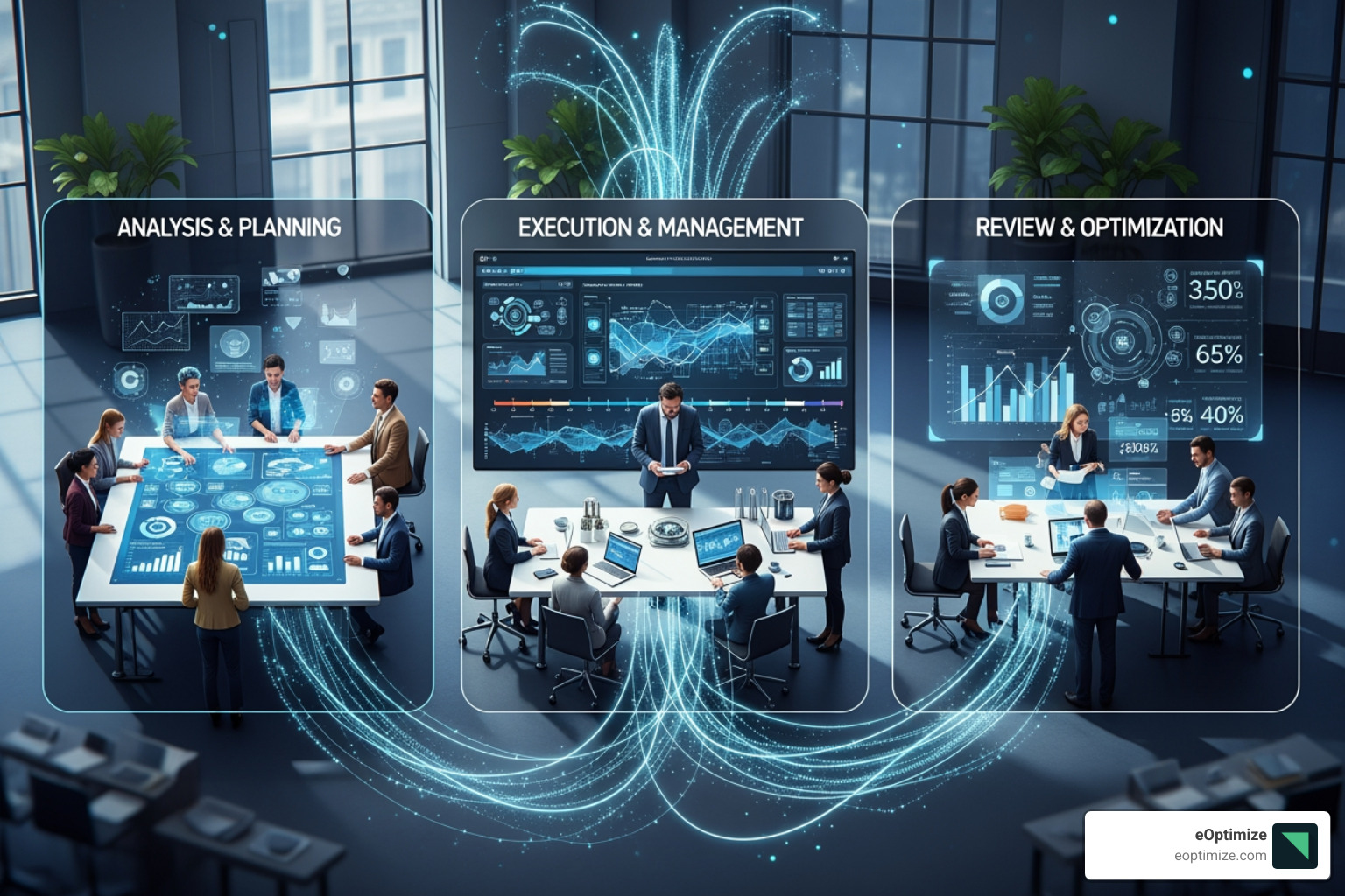 Image illustrating a 3-step framework for identifying and implementing Generative AI use cases - Generative AI business