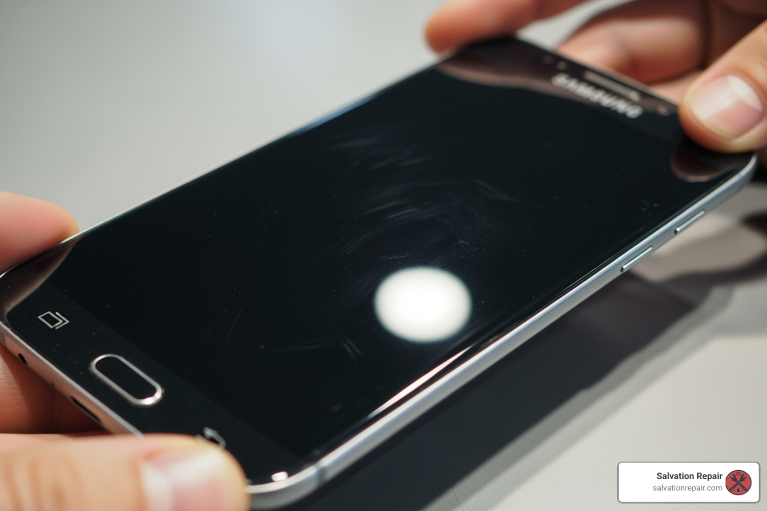 newly repaired Samsung phone - samsung phone repair