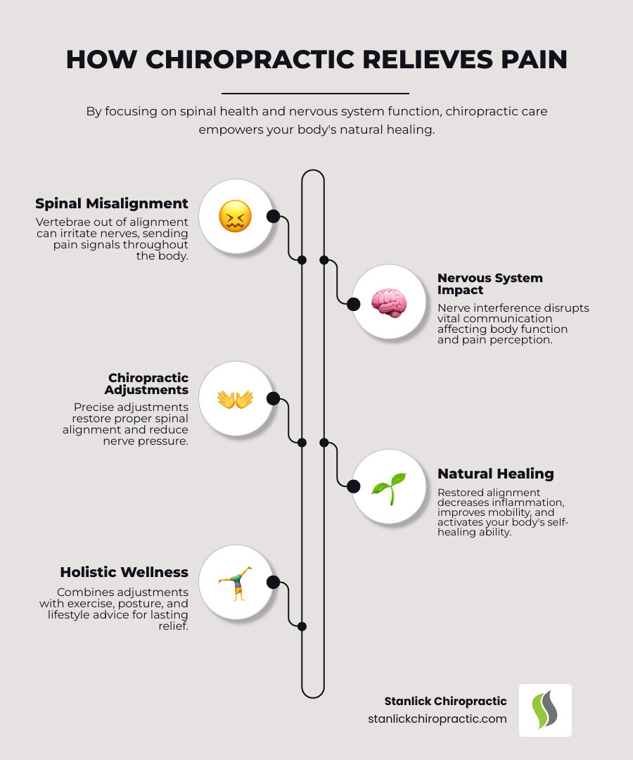 Chiropractic Treatment Pain Guide | Stanlick Chiropractic