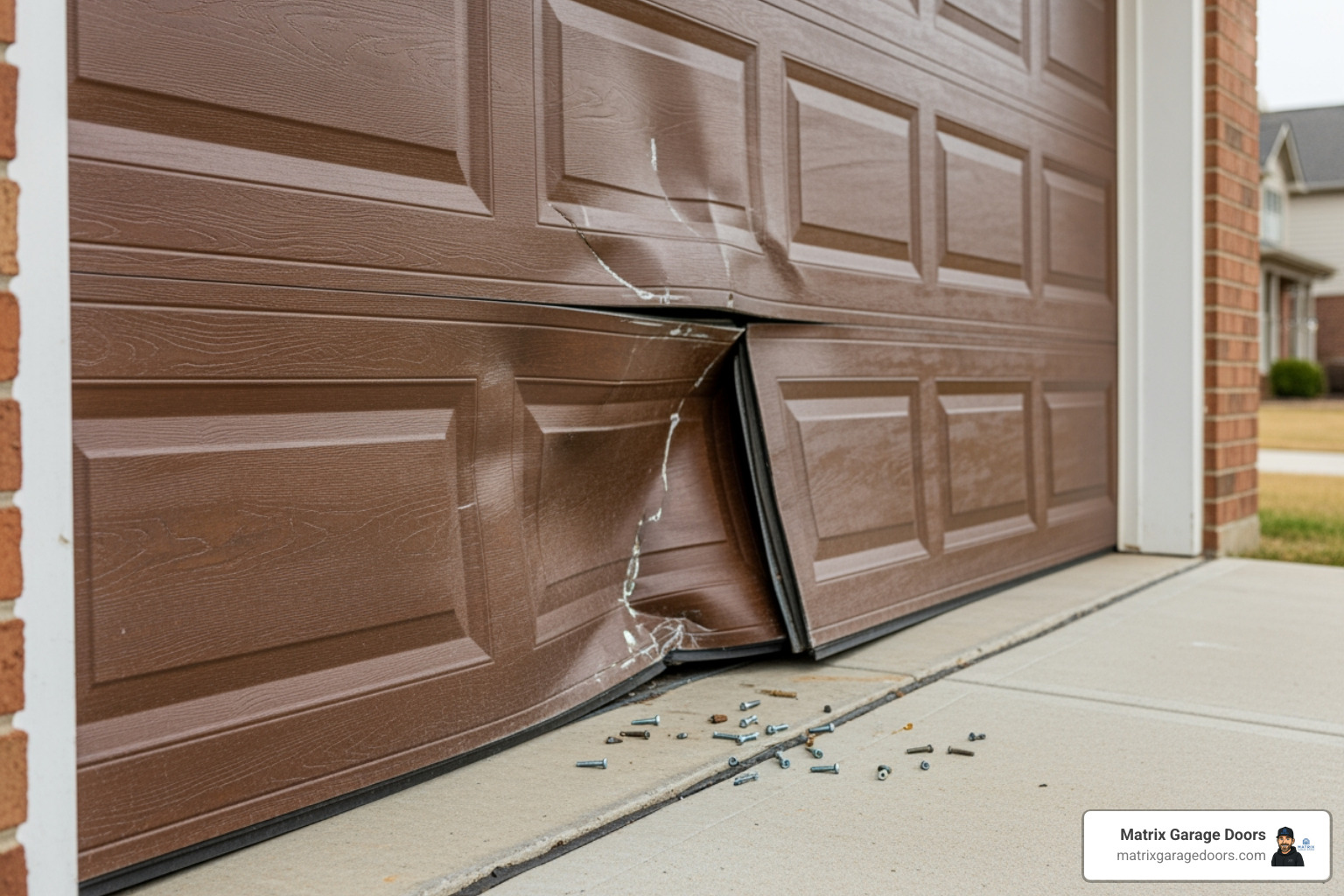 dangerous-looking broken garage door spring - 24 hour garage door service dangerous-looking broken garage door spring - 24 hour garage door service