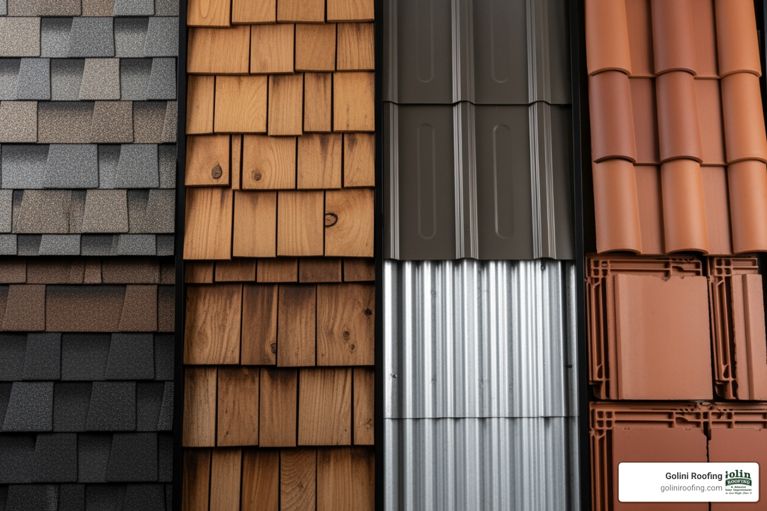 different types of residential roofing shingles side-by-side - Roof Replacement different types of residential roofing shingles side-by-side - Roof Replacement