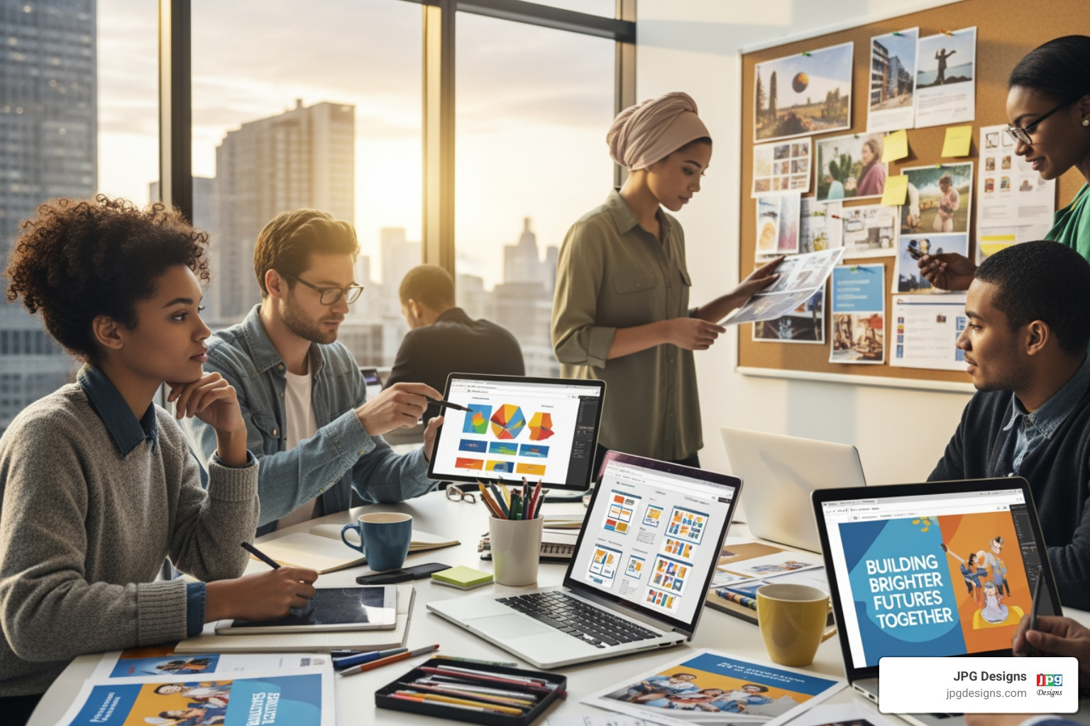 before-and-after of a nonprofit website redesign - design for nonprofits