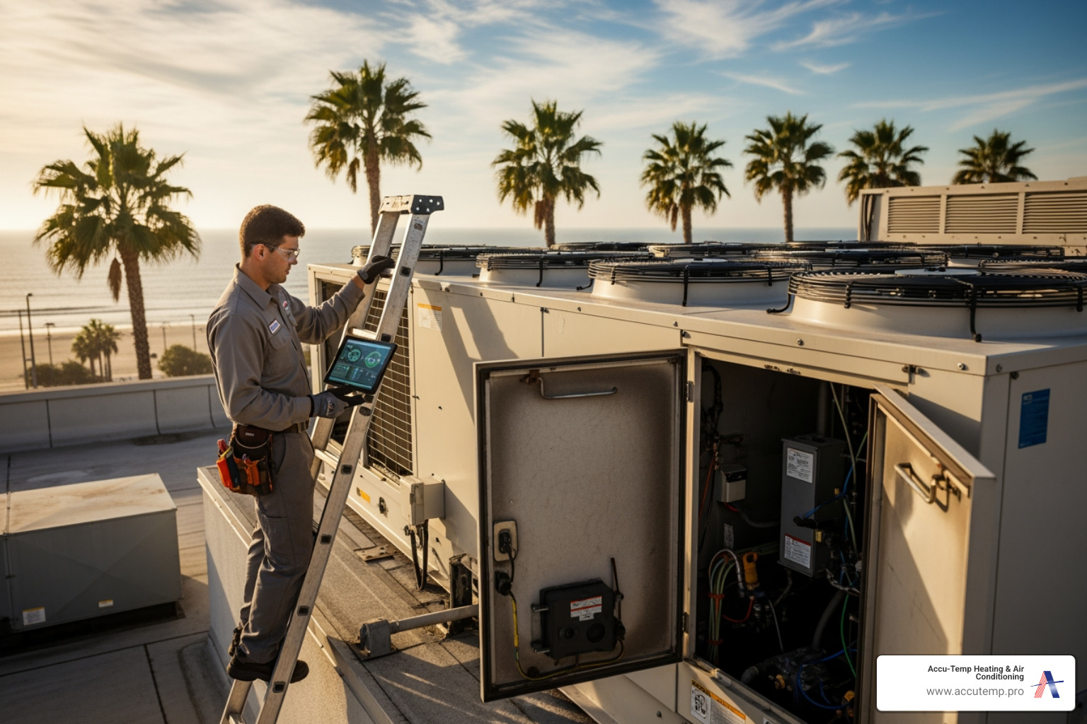 infographic showing five key benefits of commercial heating maintenance: lower energy bills with 15% savings, extended system lifespan of 20-30% longer, prevention of costly emergency repairs, improved indoor air quality for employees, and reduced business disruptions from unexpected breakdowns - heating maintenance commercial in palm coast, fl infographic showing five key benefits of commercial heating maintenance: lower energy bills with 15% savings, extended system lifespan of 20-30% longer, prevention of costly emergency repairs, improved indoor air quality for employees, and reduced business disruptions from unexpected breakdowns - heating maintenance commercial in palm coast, fl