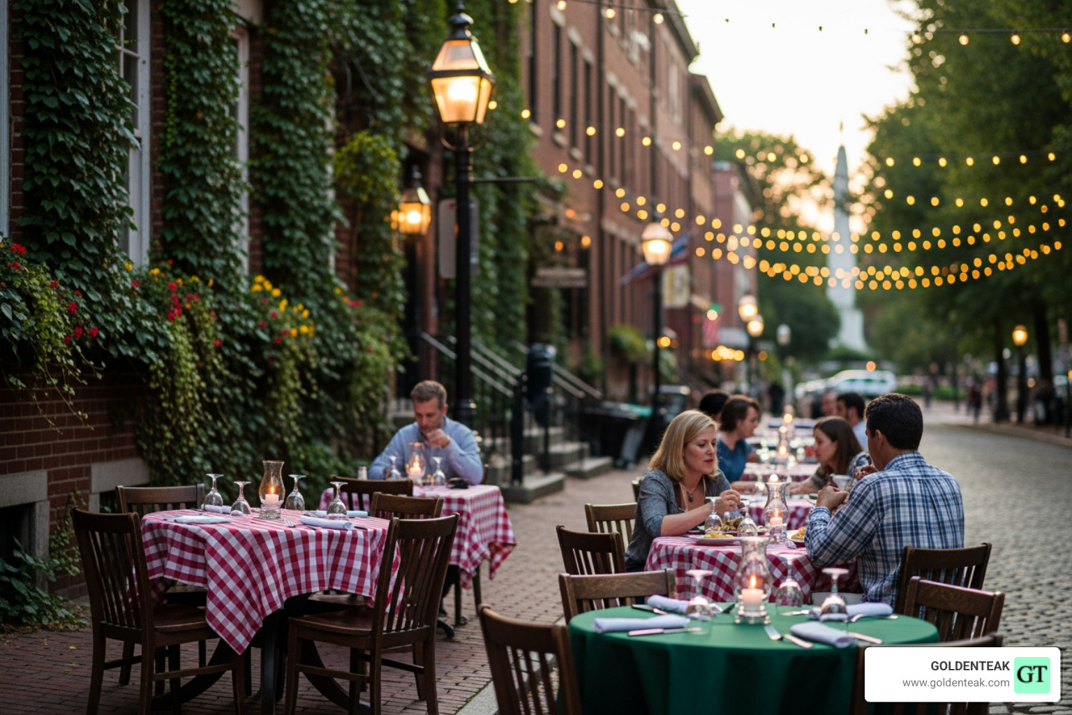 Boston waterfront dining patio at sunset - outdoor dining Massachusetts Boston waterfront dining patio at sunset - outdoor dining Massachusetts