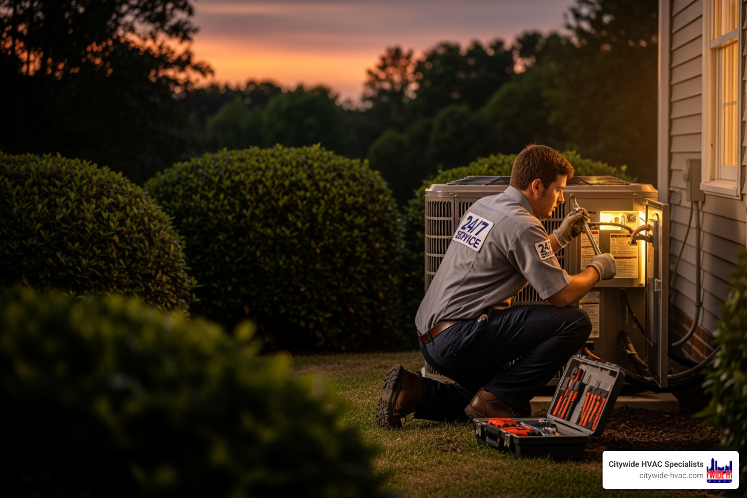 Infographic showing the top 5 emergency heat pump warning signs: no heating or cooling output, loud grinding or squealing sounds, ice formation on outdoor unit, frequent on-off cycling, and sudden energy bill increases, with icons representing each issue and a phone symbol for 24-hour service - heat pump maintenance 24 hour in sandy springs, ga Infographic showing the top 5 emergency heat pump warning signs: no heating or cooling output, loud grinding or squealing sounds, ice formation on outdoor unit, frequent on-off cycling, and sudden energy bill increases, with icons representing each issue and a phone symbol for 24-hour service - heat pump maintenance 24 hour in sandy springs, ga