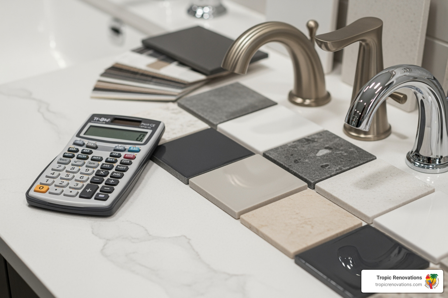 calculator and material samples like tile and faucets - bathroom renovations florida calculator and material samples like tile and faucets - bathroom renovations florida
