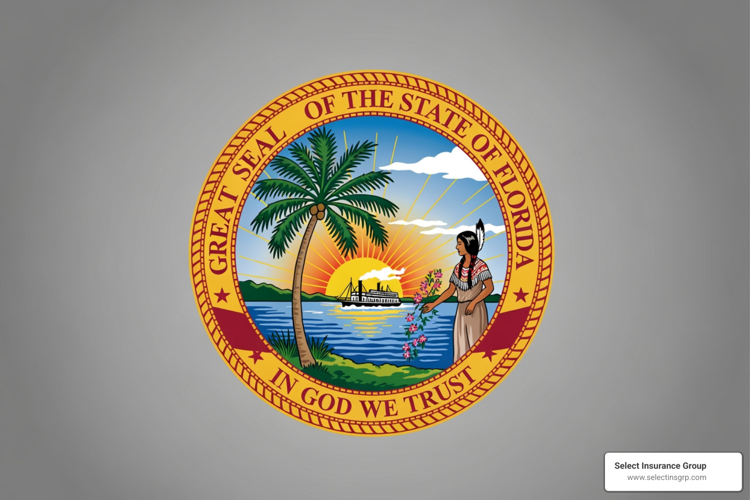 Florida state seal - orlando fl auto insurance