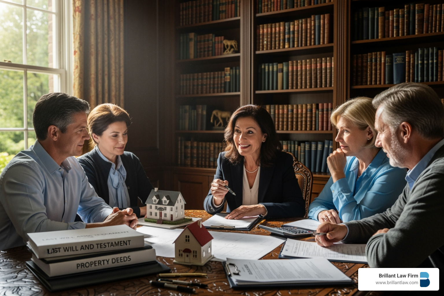 A property deed document with a magnifying glass over the title section, highlighting legal text and signatures - estate planning real estate A property deed document with a magnifying glass over the title section, highlighting legal text and signatures - estate planning real estate