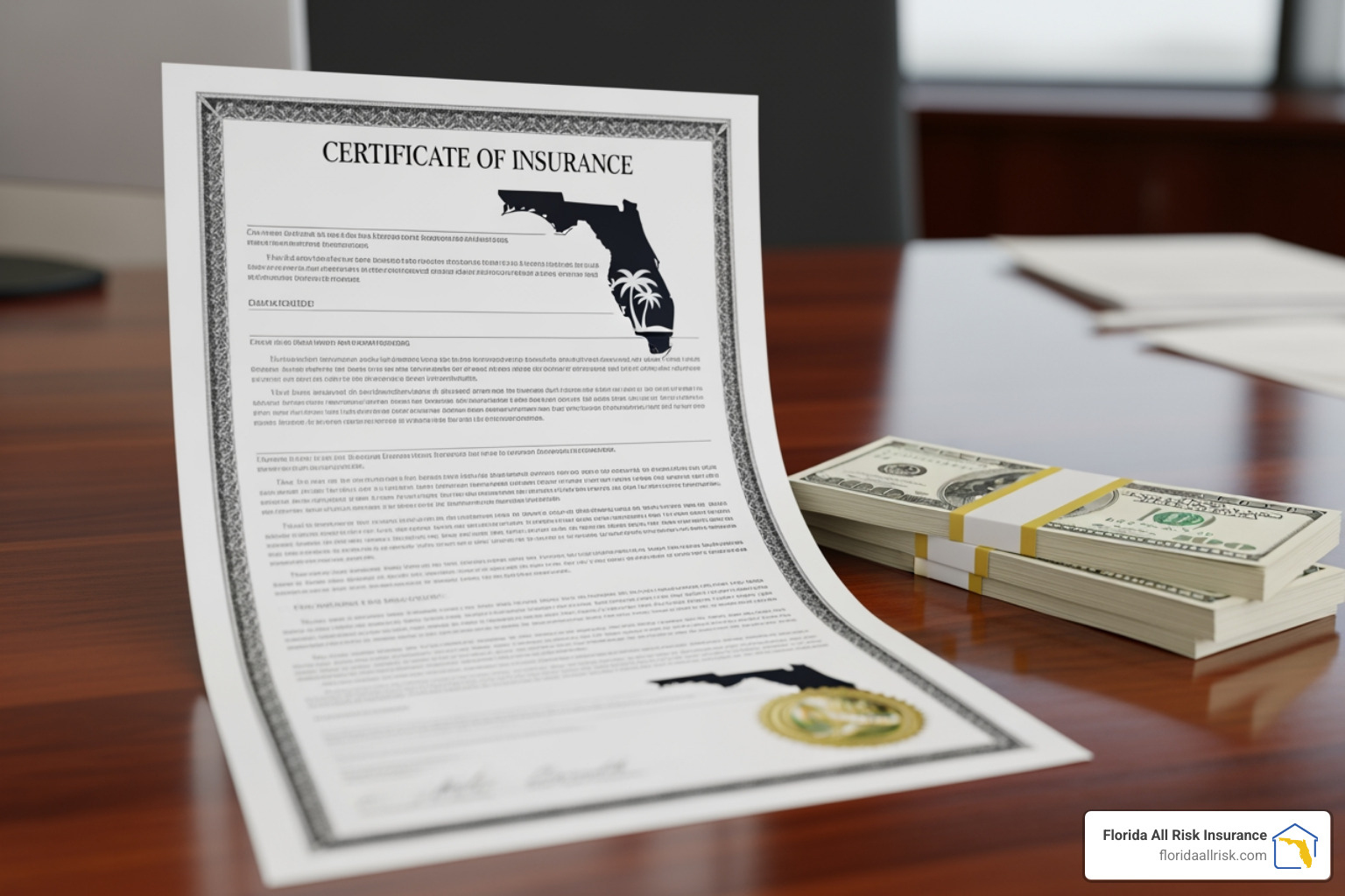 ACORD 25 form auto liability - certificate of insurance commercial auto florida