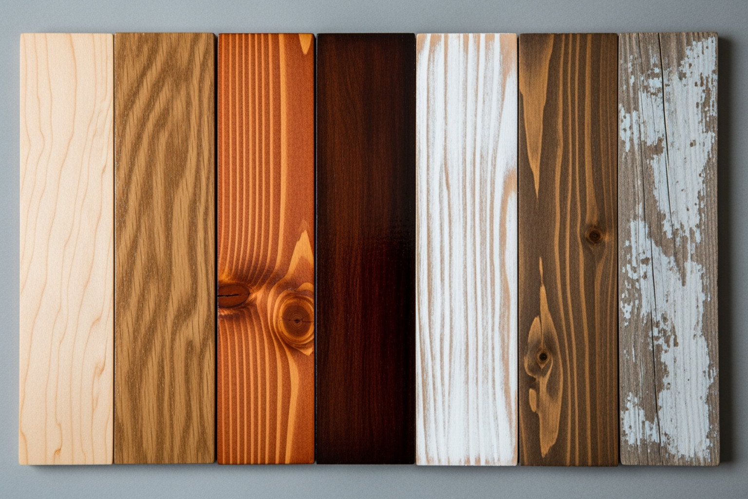 Wood Samples With Different Finishes - Best Protection For Outdoor Wood Table Wood samples with different finishes - best protection for outdoor wood table