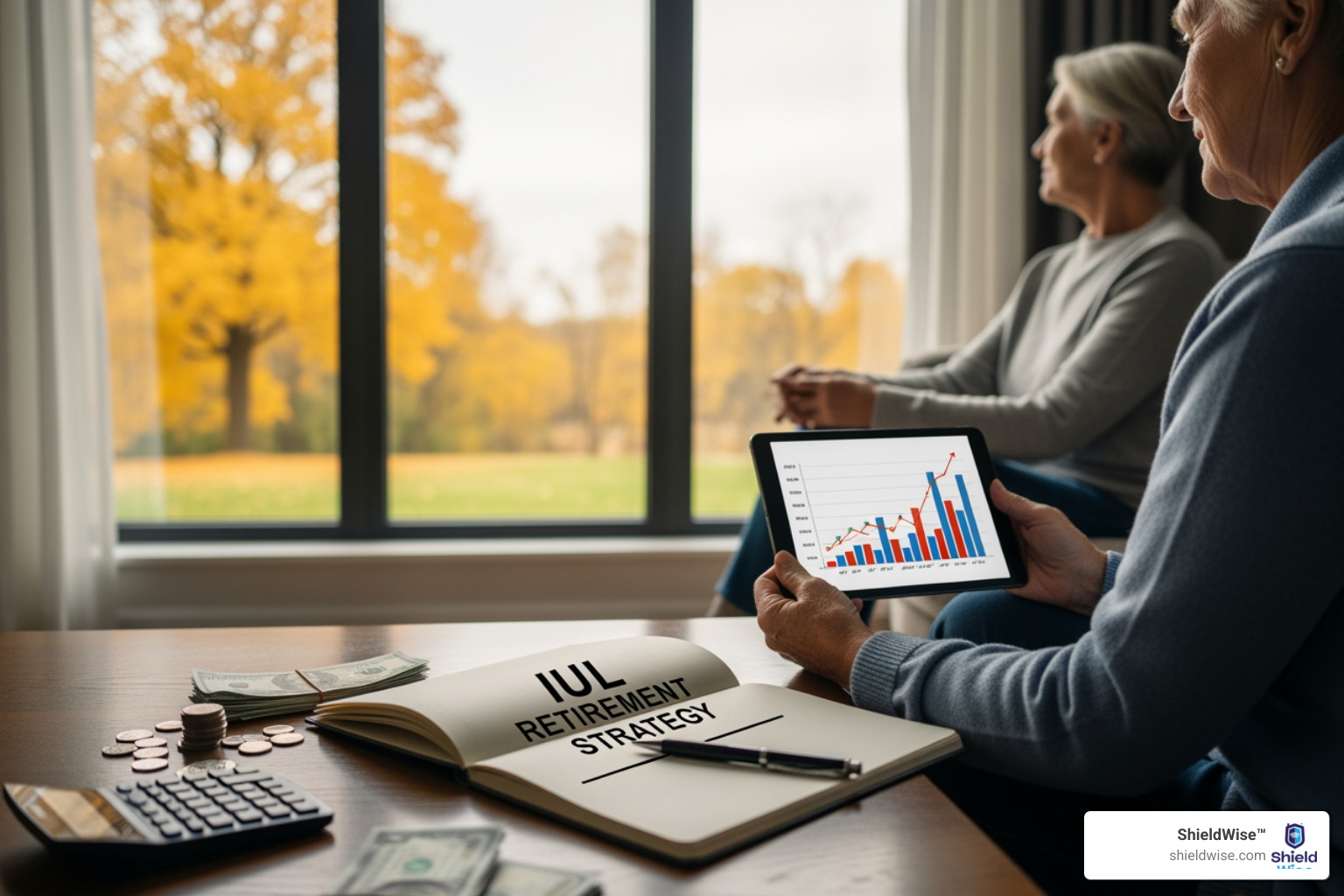 chart showing IUL growth vs market volatility - how iul fits into retirement strategy chart showing IUL growth vs market volatility - how iul fits into retirement strategy