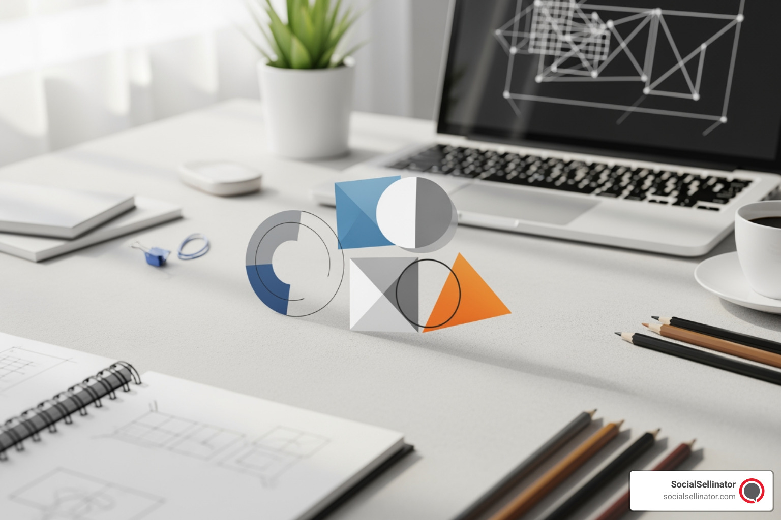 A visually appealing brand style guide layout showcasing a modern logo, a curated color palette with hexadecimal codes, and font examples with usage guidelines - branding and identity services