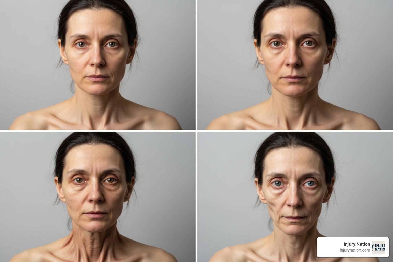 timeline showing a patient's condition worsening after treatment - Victim of malpractice