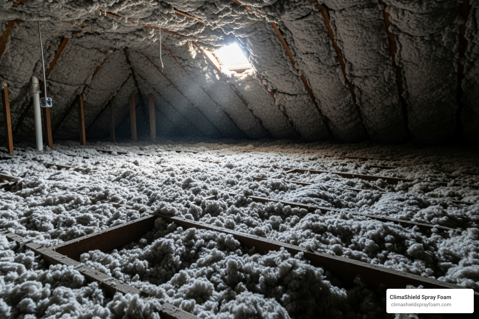 blown-in cellulose insulation covering an attic floor - best insulation for home blown-in cellulose insulation covering an attic floor - best insulation for home
