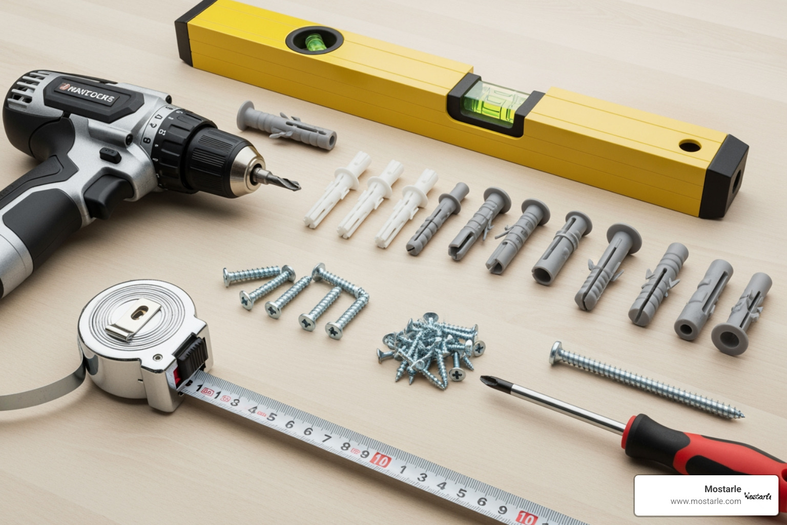 tools and hardware for mounting wall art - chimes metal wall sculpture