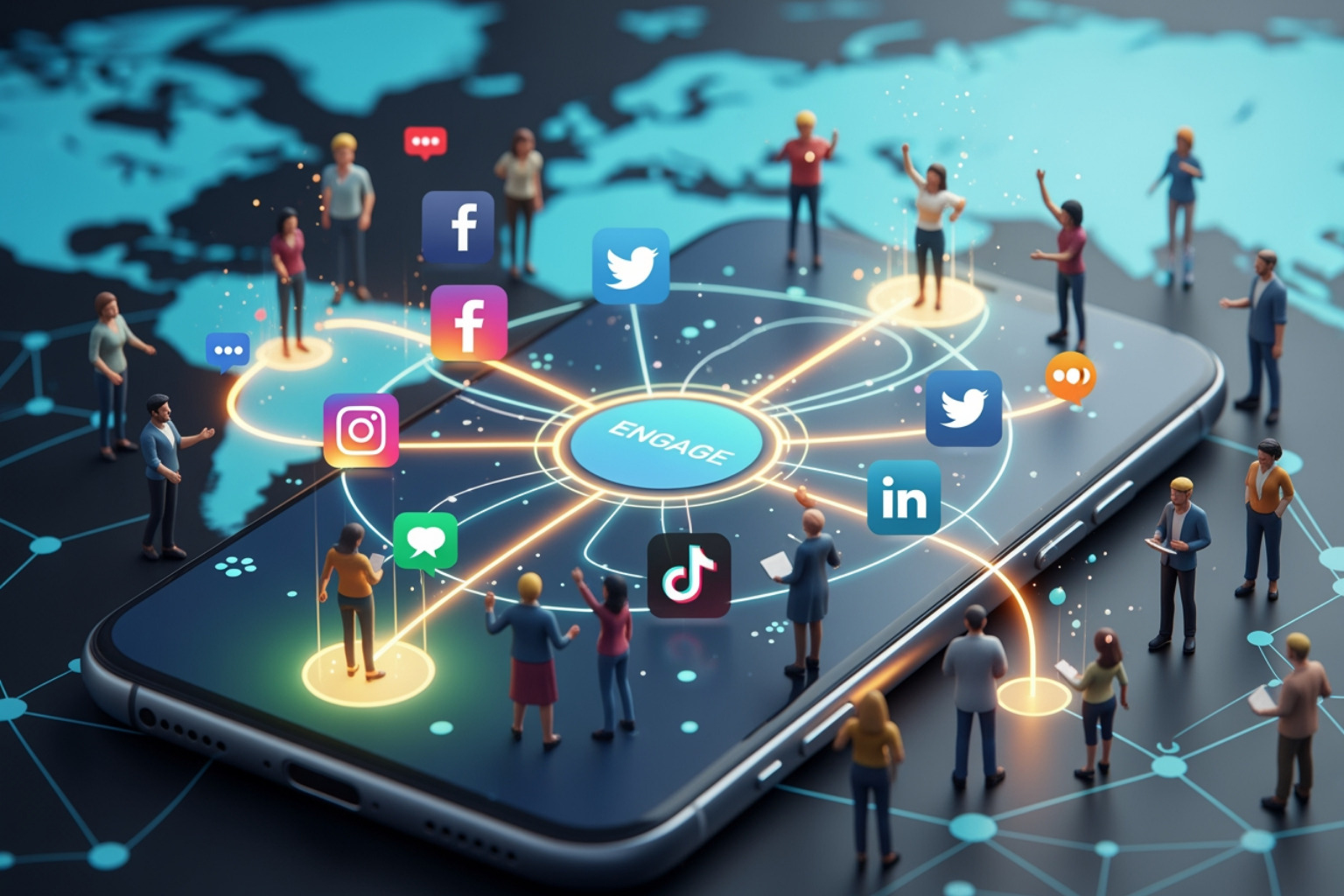 social media content calendar - social media engagement strategies