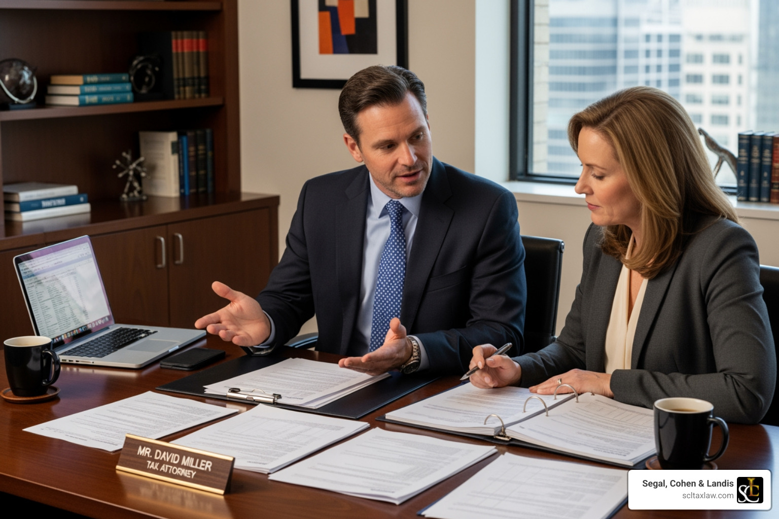 Helpful consultation between a tax attorney and a client - irs tax lawyer near me Helpful consultation between a tax attorney and a client - irs tax lawyer near me