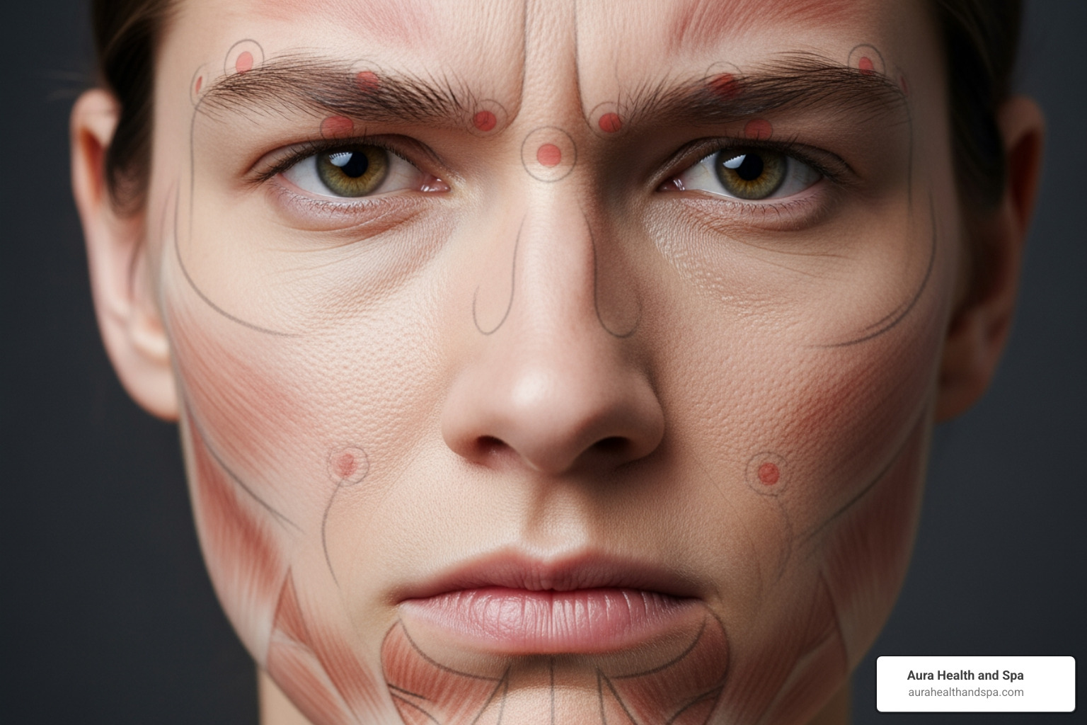 facial tension points - Energy block release