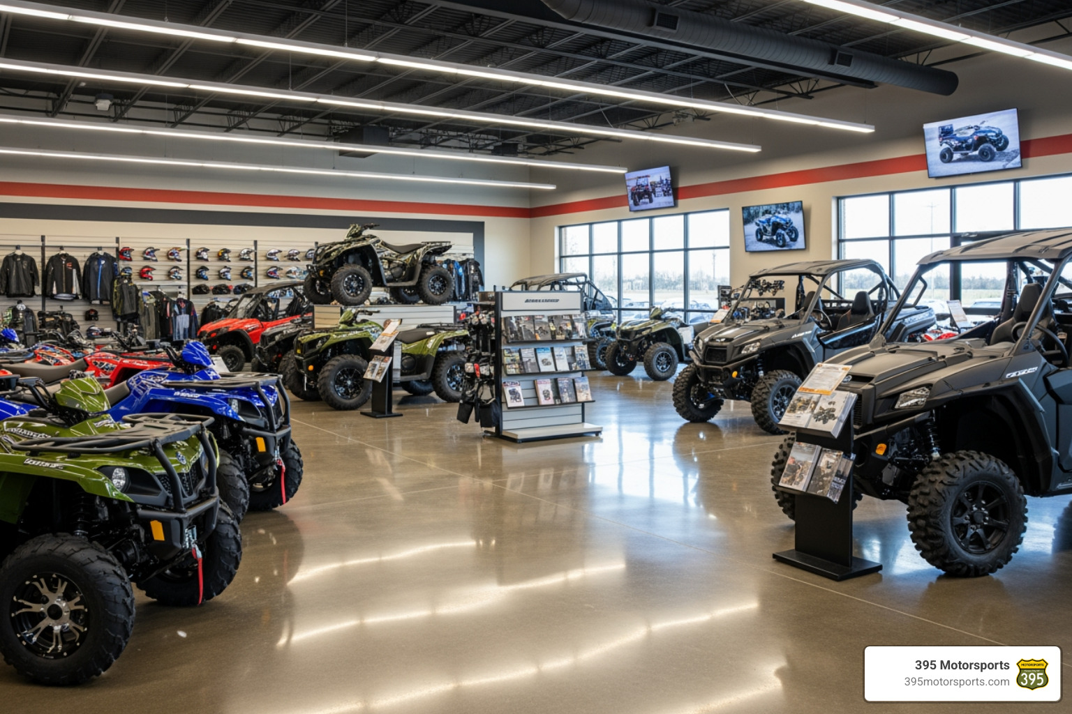 powersports dealership showroom - local atv dealers