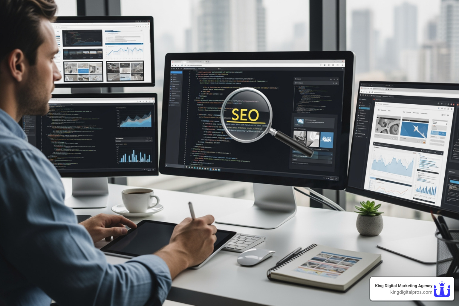 Non-Responsive Vs. Responsive Site On A Smartphone - Website Designer And Seo