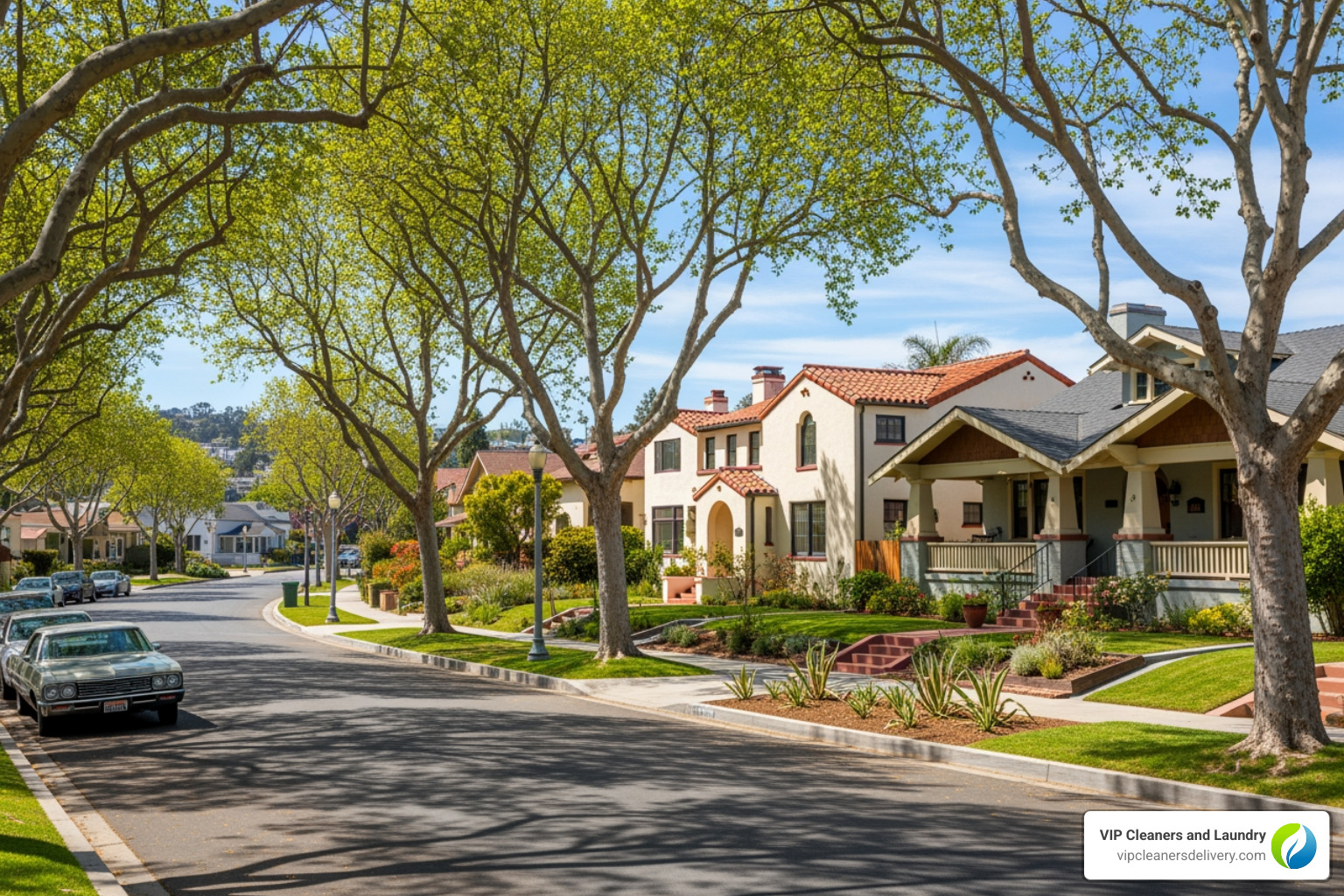 A map highlighting the South Park neighborhood in San Diego, CA - south park dry cleaners