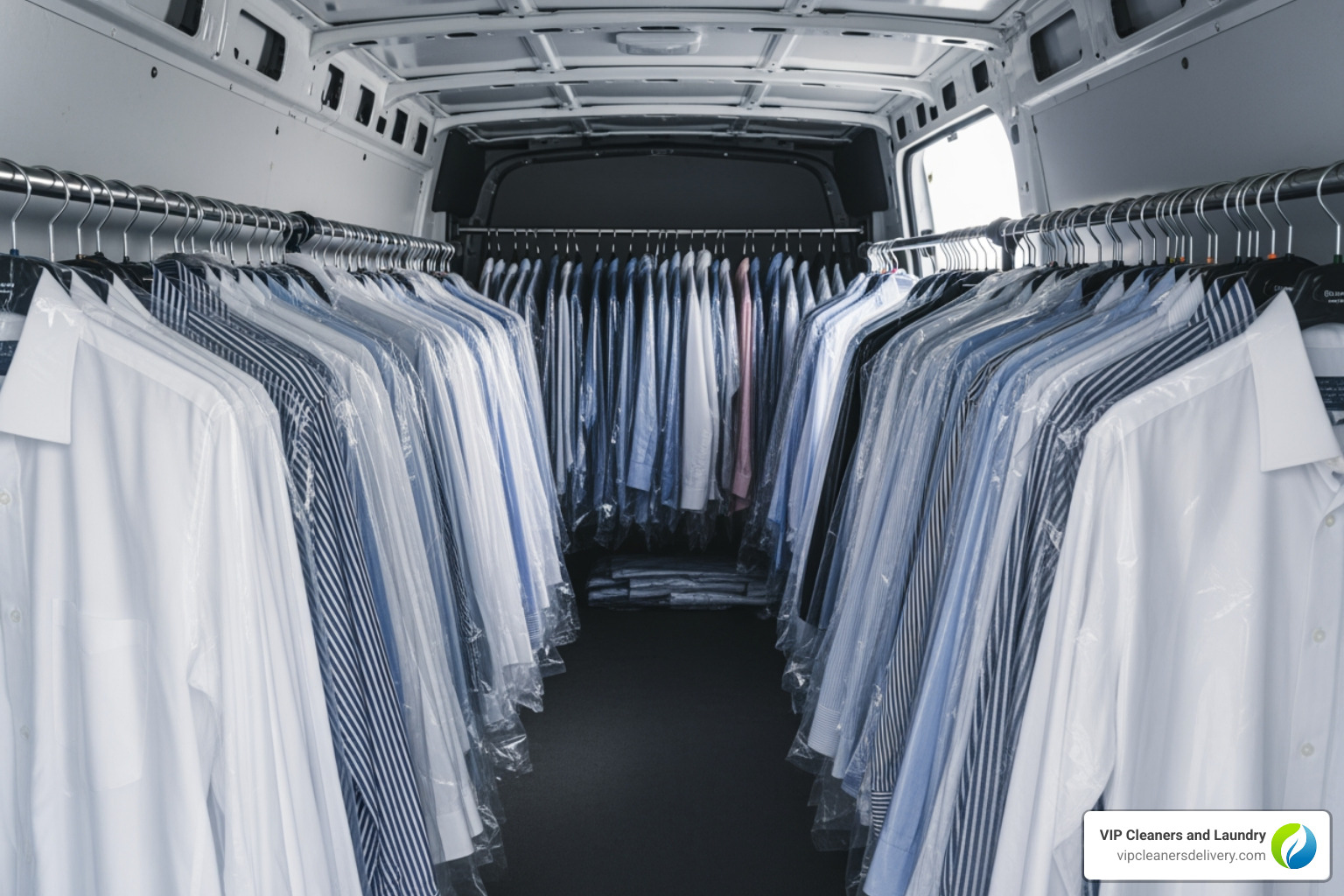 laundry delivery van - dress shirt laundry services san diego ca
