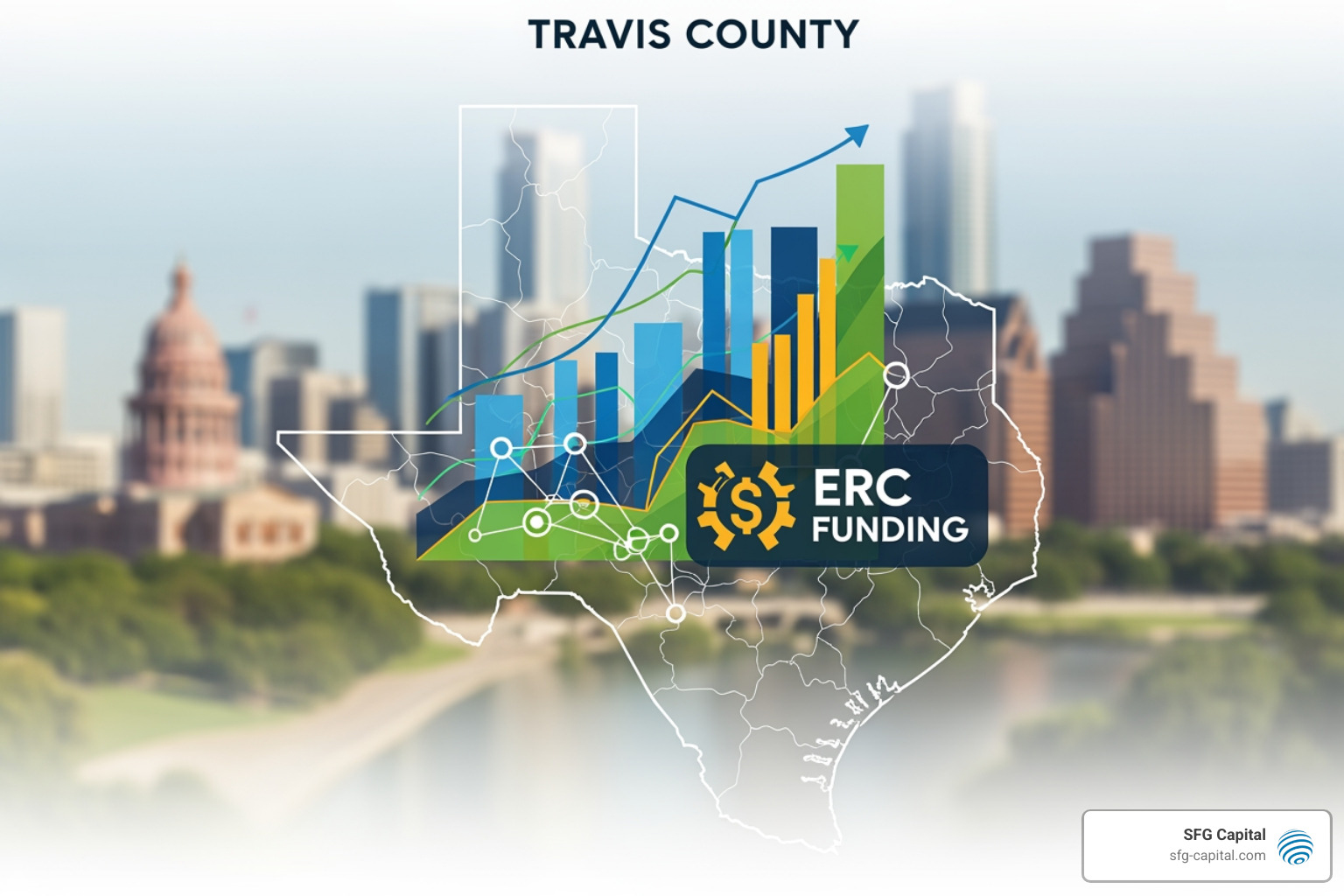 of a document with "Employee Retention Credit" stamped on it - erc funding Travis County
