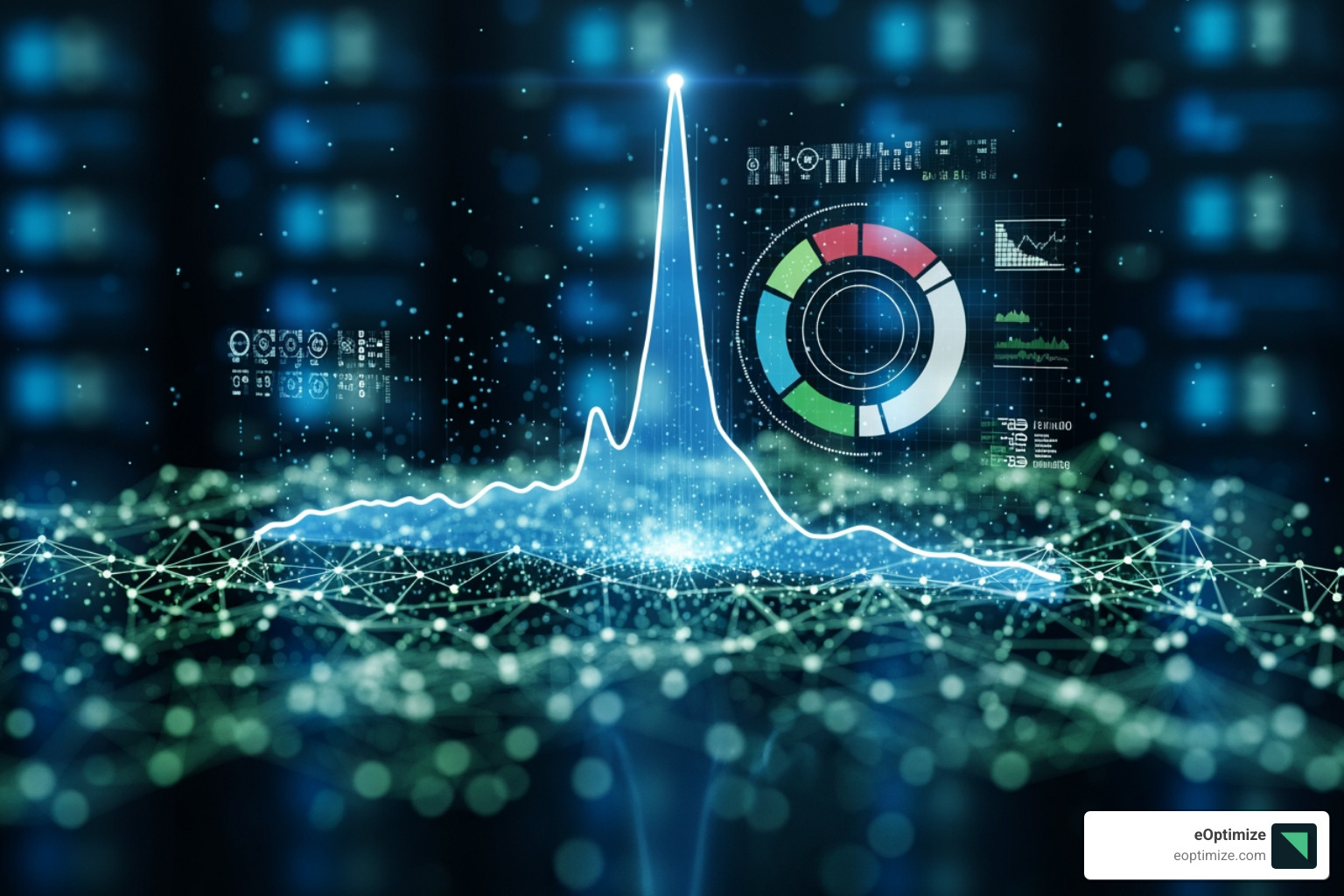 Business intelligence dashboard showing AI-driven KPIs - AI performance analysis