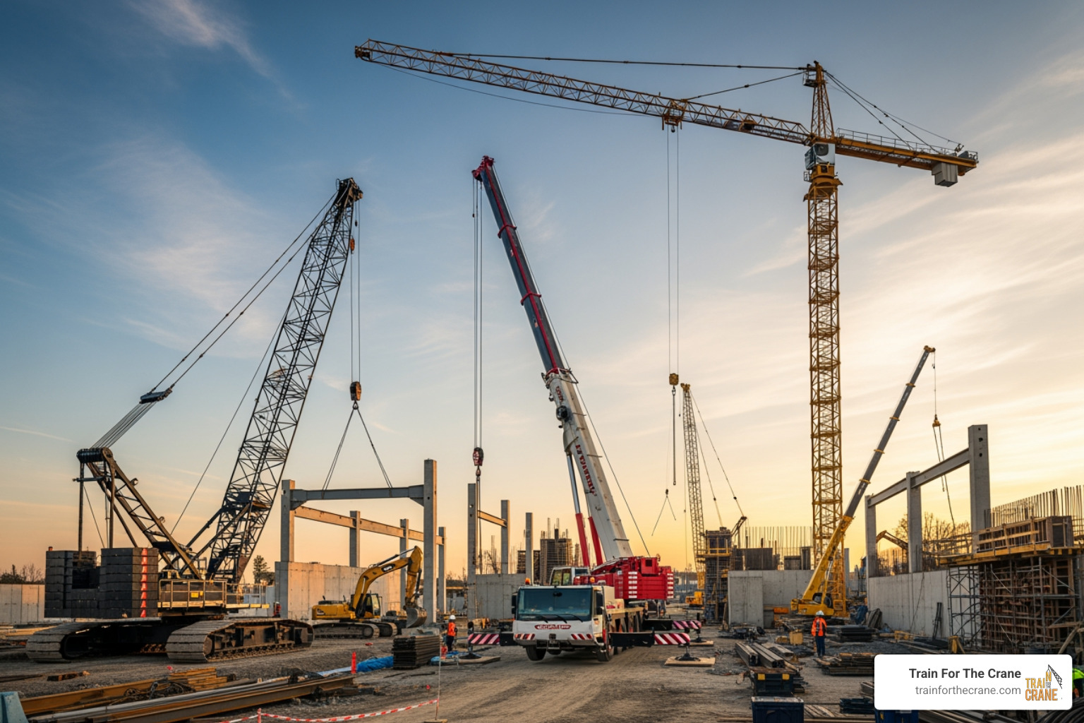 different types of cranes - crane certification danville indiana