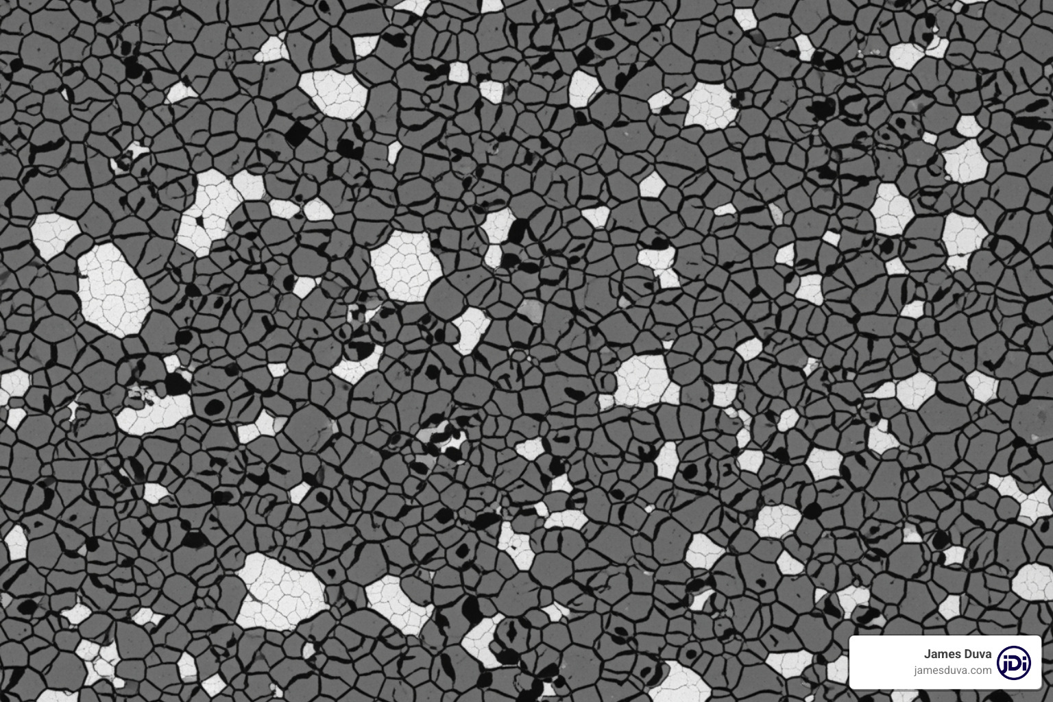 Micrograph showing the balanced austenitic-ferritic structure of Duplex 2205 - duplex 2205