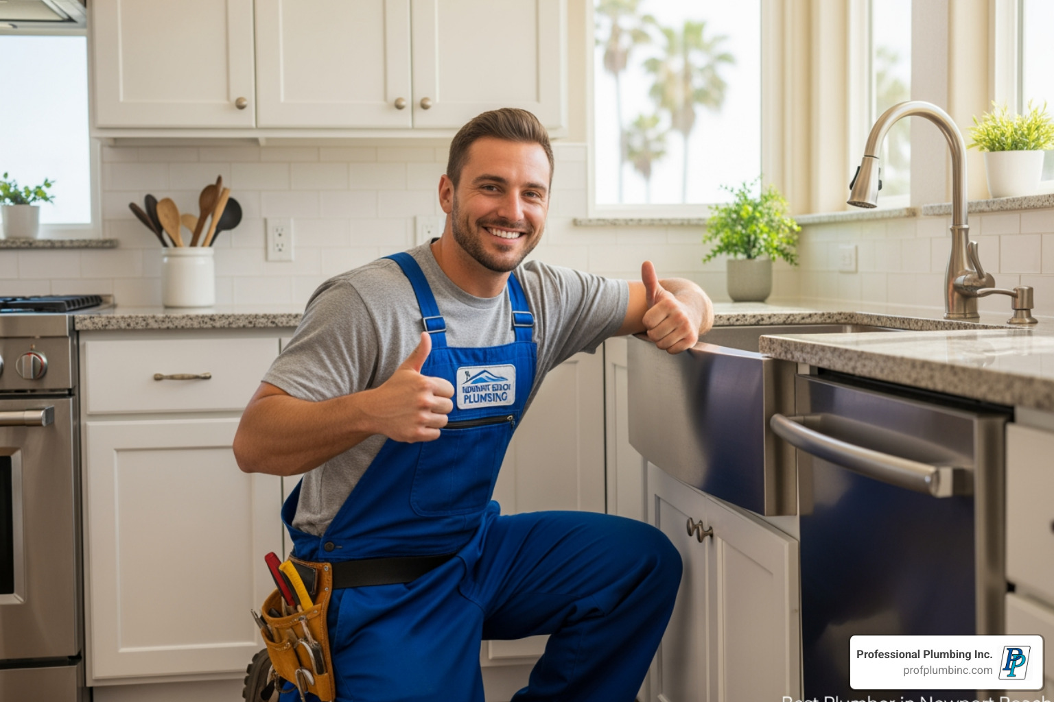 Subtle water stains on the baseboard of a coastal home, indicating a hidden leak - Best Plumber in Newport Beach