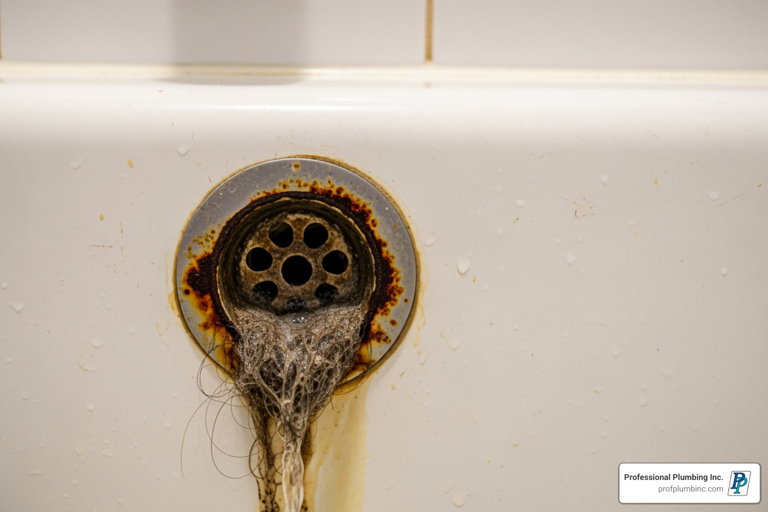 A gurgling toilet in a Newport Beach home, with water level unusually high and bubbles forming. - Clogged drain Newport Beach A gurgling toilet in a Newport Beach home, with water level unusually high and bubbles forming. - Clogged drain Newport Beach
