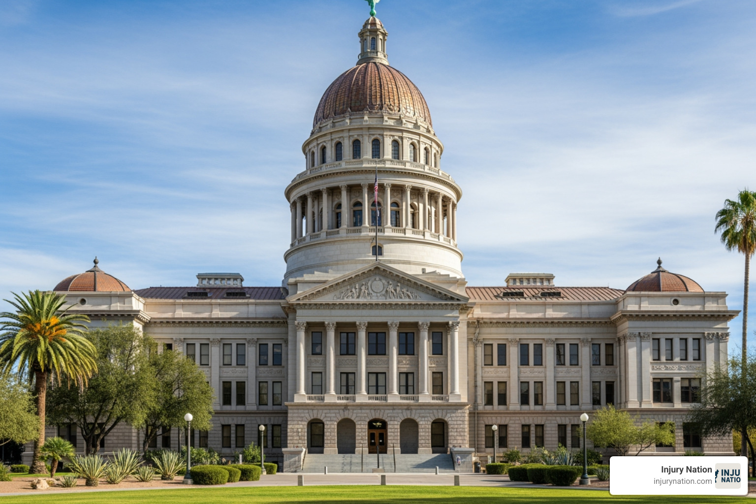 Arizona state capitol building - Dog bite accident lawyer