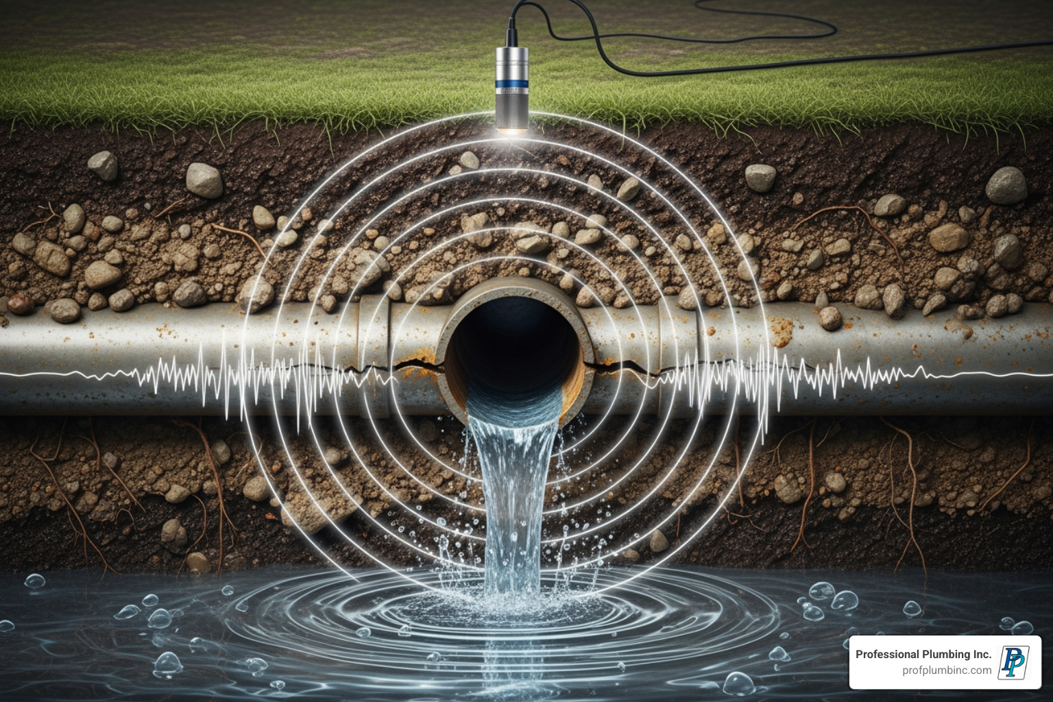components of an acoustic leak detector kit - acoustic leak detection components of an acoustic leak detector kit - acoustic leak detection