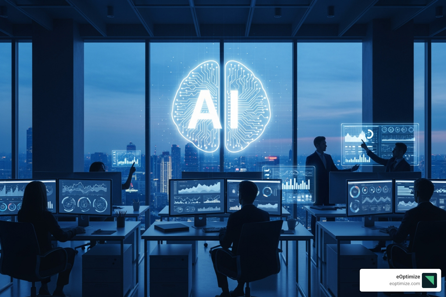 dashboard showing AI-driven analytics and customer journey mapping - Digital marketing agency AI