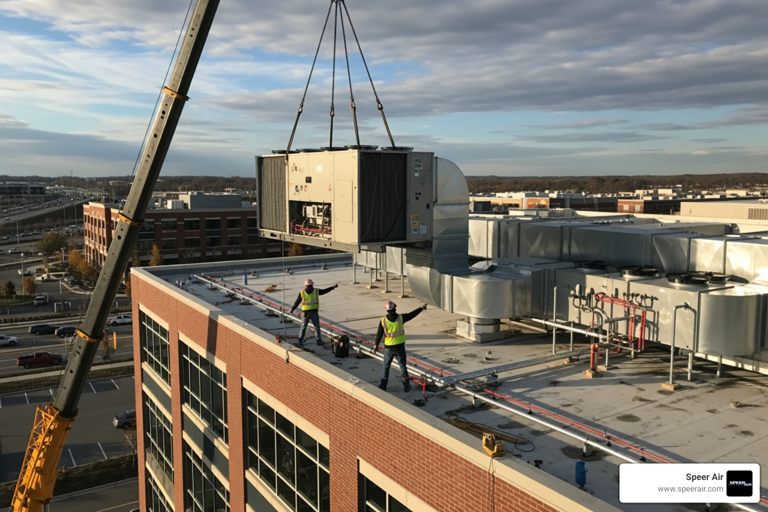 Infographic showing the key benefits of upgrading a commercial heating system: 30-40% reduction in energy costs, improved indoor air quality with advanced filtration, consistent temperature control across all zones, reduced emergency breakdowns and downtime, and potential tax deductions under current regulations - commercial heating installation in middlesex county, nj Infographic showing the key benefits of upgrading a commercial heating system: 30-40% reduction in energy costs, improved indoor air quality with advanced filtration, consistent temperature control across all zones, reduced emergency breakdowns and downtime, and potential tax deductions under current regulations - commercial heating installation in middlesex county, nj