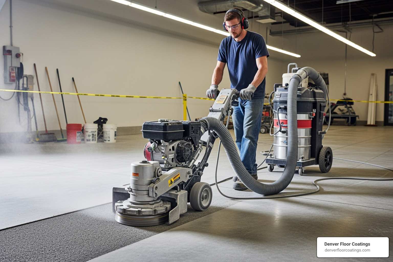 Diamond grinding preparation for concrete coatings - concrete coatings castle rock Diamond grinding preparation for concrete coatings - concrete coatings castle rock